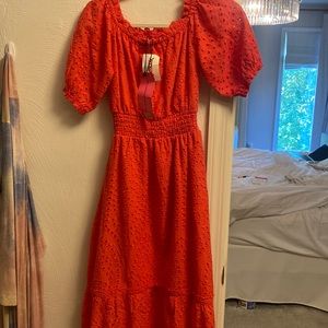 NWT Betsy Johnson pink dress